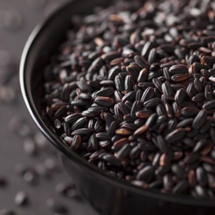particolare riso integrale bio gera food