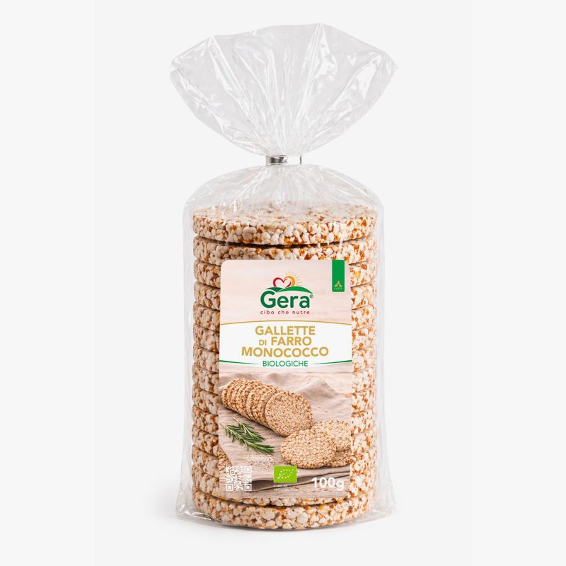 gallette di farro monococco bio
